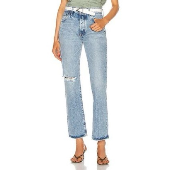Moussy Hesperia Straight Leg Jeans - Picture 14 of 15